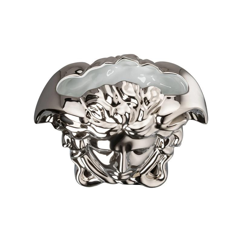 Versace Rosenthal Medusa Grande Vase 21 cm(8.27") Silver- - 2