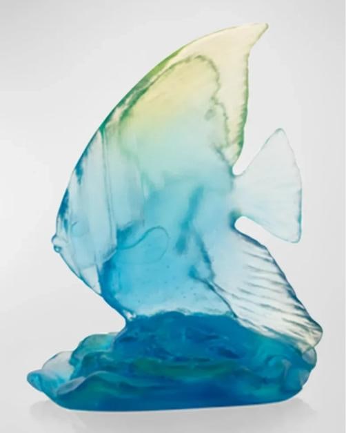 NEW DAUM CRYSTAL MAYA SMALL PLATAX FISH FIGURINE #05812 BRAND NIB: Condition: New: A brand-new, unused, unopened, undamaged item in its original packaging (where packaging is applicable). Packaging should be the same as what is found in a retail store, unless the ite