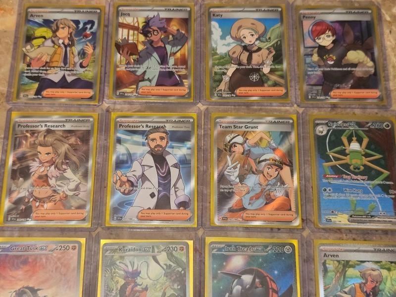 Pokemon Scarlet & violet Base Master Set Graded Cards Mint Condition - 12