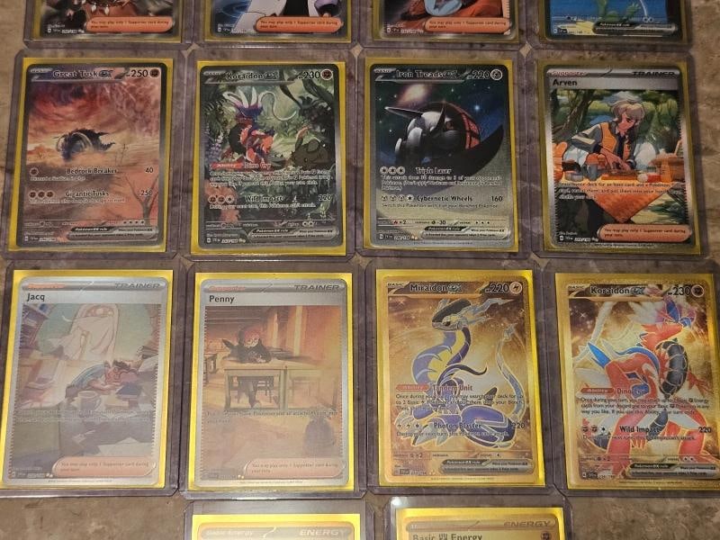 Pokemon Scarlet & violet Base Master Set Graded Cards Mint Condition - 13
