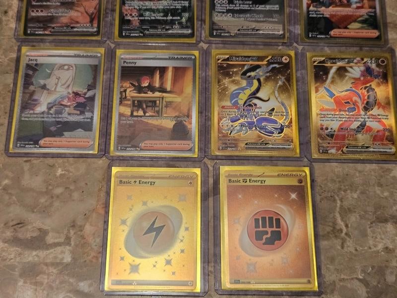 Pokemon Scarlet & violet Base Master Set Graded Cards Mint Condition - 14