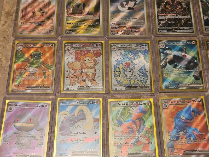 Pokemon Scarlet & violet Base Master Set Graded Cards Mint Condition - 9