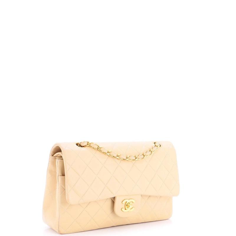 Chanel Classic Double Flap Bag Quilted Lambskin Medium - 3