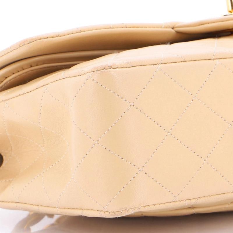 Chanel Classic Double Flap Bag Quilted Lambskin Medium - 7