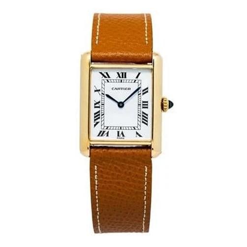 Cartier Tank Paris 78086 leather 18K YG Manual White dial Unisex Watch 25mm: Case Size 25mm Wrist Fit 7 inches Box No Papers No Condition Ã¢â‚¬â€ Pre-owned Full Specifications Brand Cartier Model Tank Paris Customized No Serial # 780x