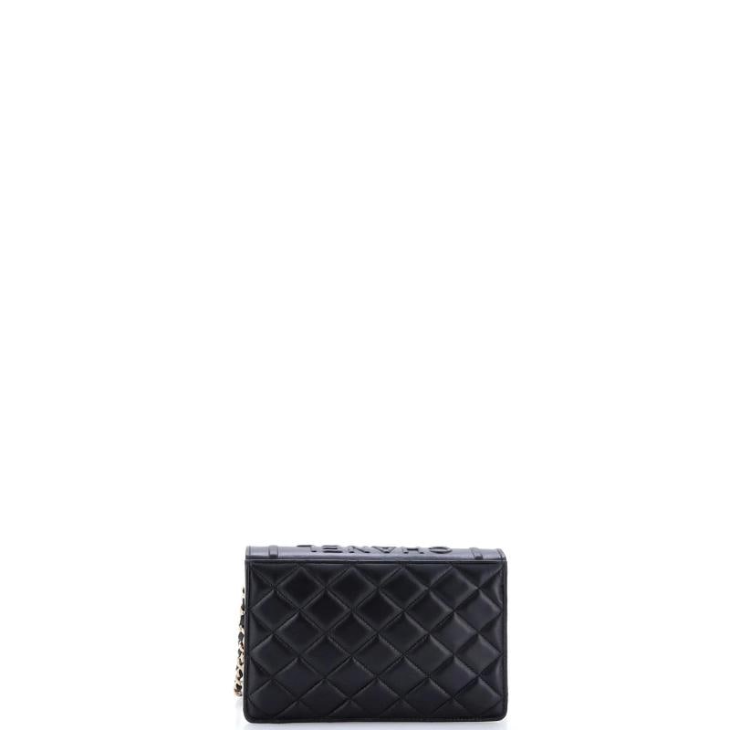 Chanel Book Wallet on Chain Quilted Lambskin - 3