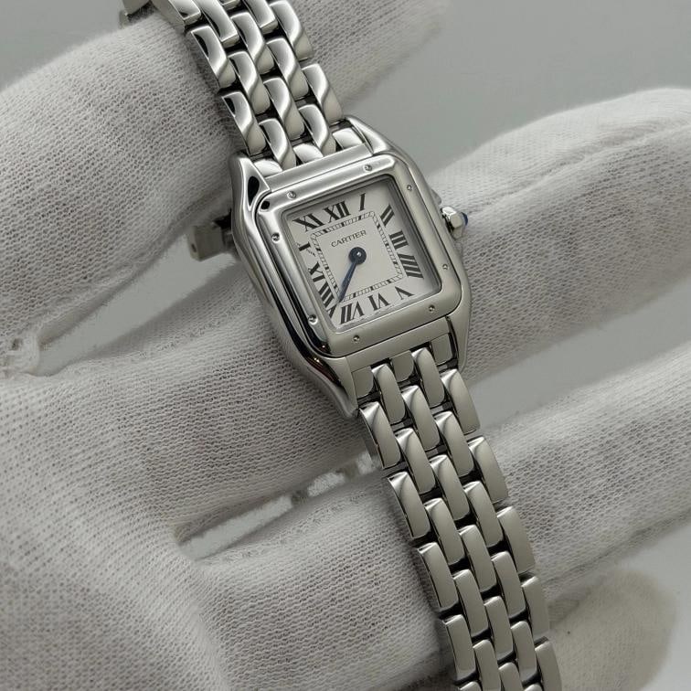 2025 Cartier Panthere Small WSPN0013 4177 22mm Stainless Steel Box Paper - 3