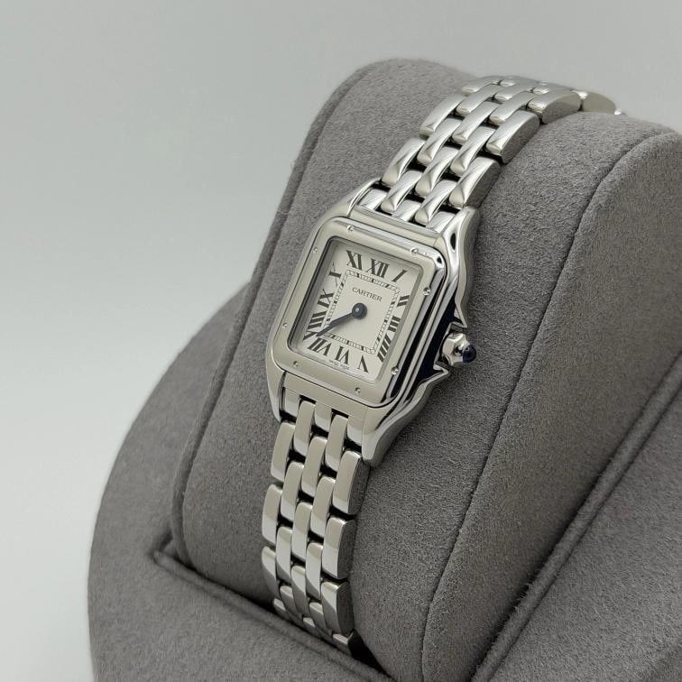 2025 Cartier Panthere Small WSPN0013 4177 22mm Stainless Steel Box Paper - 6