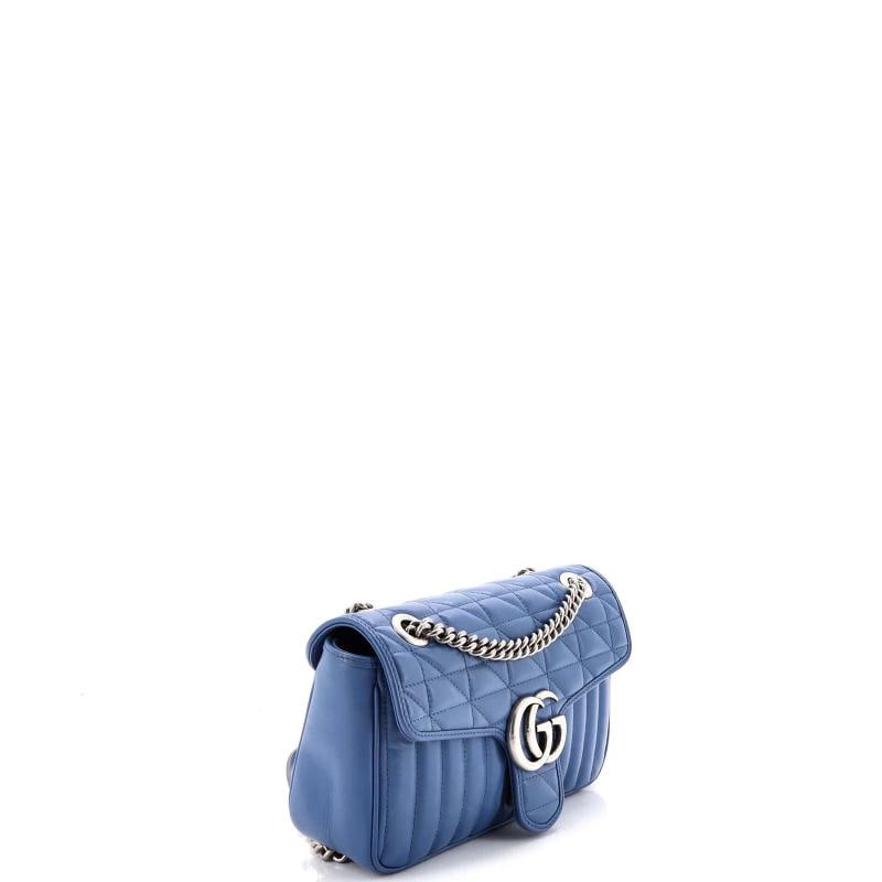 Gucci GG Marmont Flap Bag Mixed Matelasse Leather Small - 2