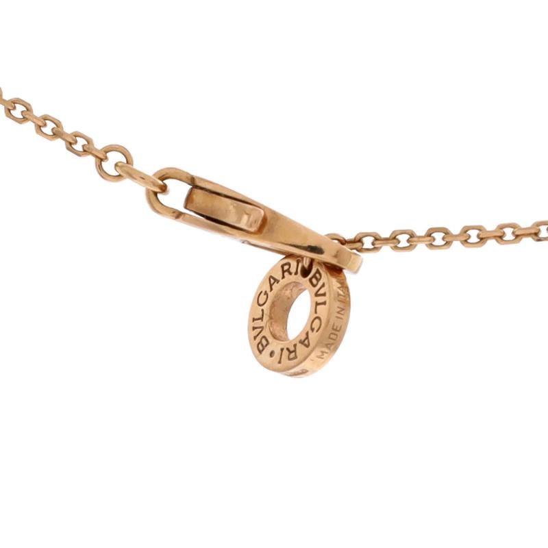 Bvlgari Divas' Dream Pendant Necklace 18K Rose Gold with Mother of Pearl - 4