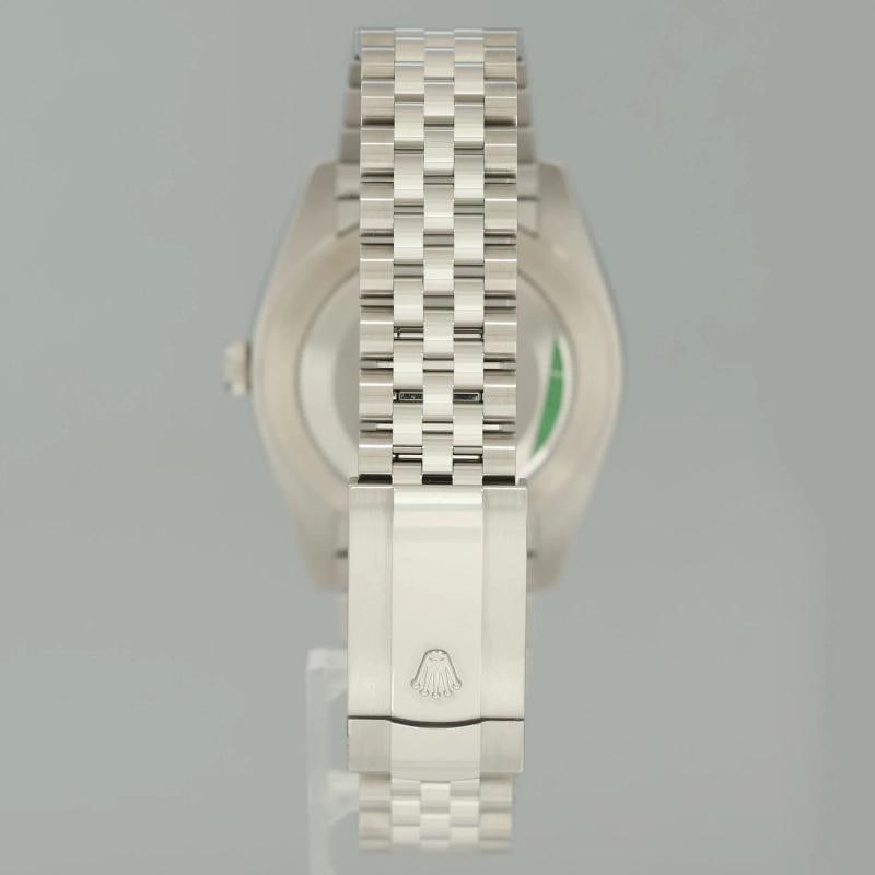 2024 NEW PAPERS Rolex DateJust 41 Blue Stick Jubilee Fluted 126334 Watch Box - 5