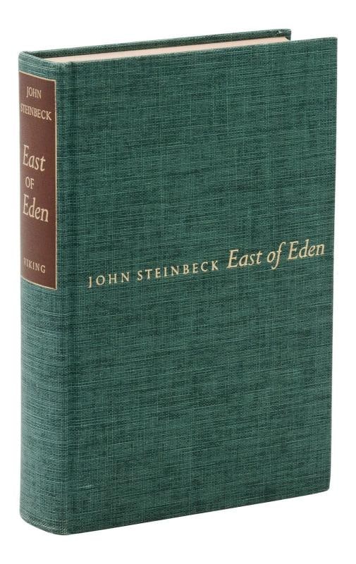 East of Eden ~ JOHN STEINBECK ~ Signed Limited First Edition 1952 ~ 1st - 2