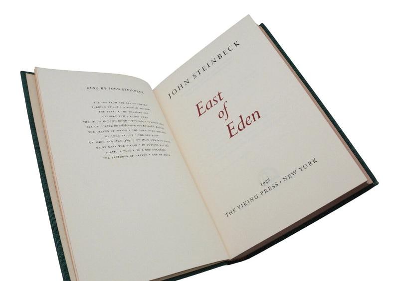 East of Eden ~ JOHN STEINBECK ~ Signed Limited First Edition 1952 ~ 1st - 7