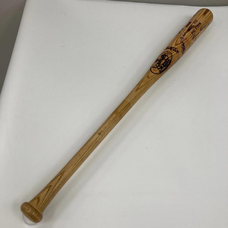 Beautiful Hall Of Fame Multi Signed Baseball Bat Kirby Puckett JSA COA - 10