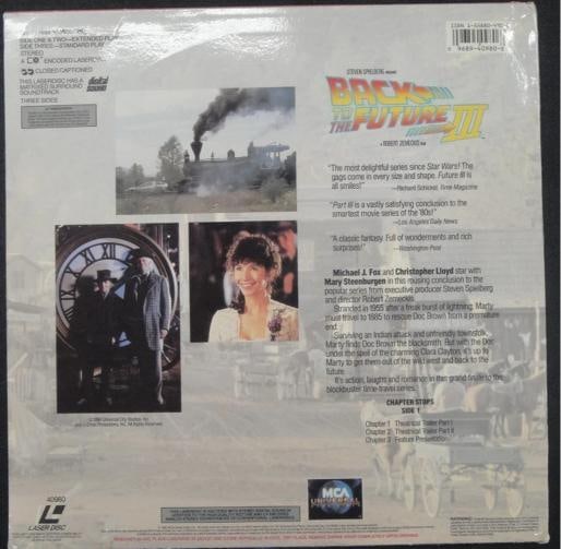 Back to the Future Signed Laserdisc Cover Michael J Fox Christopher Lloyd JSA - 5