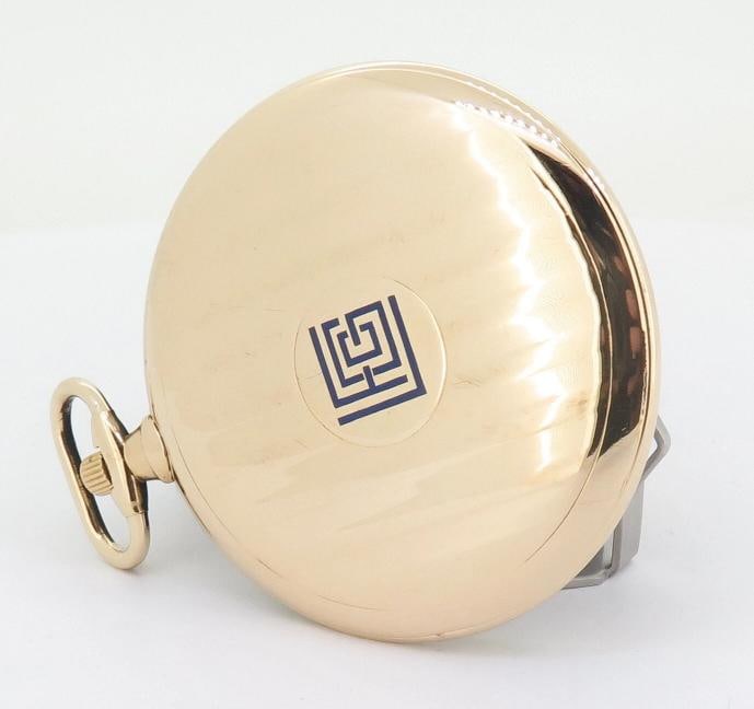 CARTIER 18k Yellow Gold 45.5mm Pocket Watch - 5