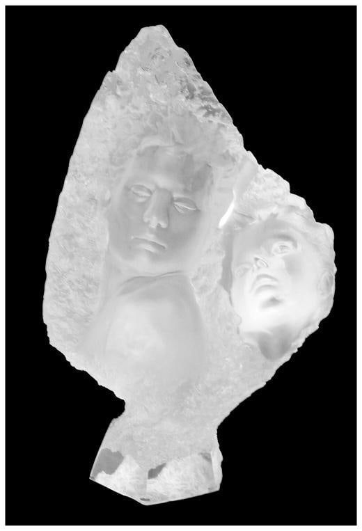 Michael Wilkinson Signed Acrylic Art Sculpture~Edition Of /500~( 20Ã¢â‚¬&#: Condition: Used,Artist: Michael Wilkinson,Type: Sculpture,Year of Production: 1994,Original/Licensed Reproduction: Original,Signed: Yes,Item Height: 20 in,Theme: Art,Title: Turning Point,Style: