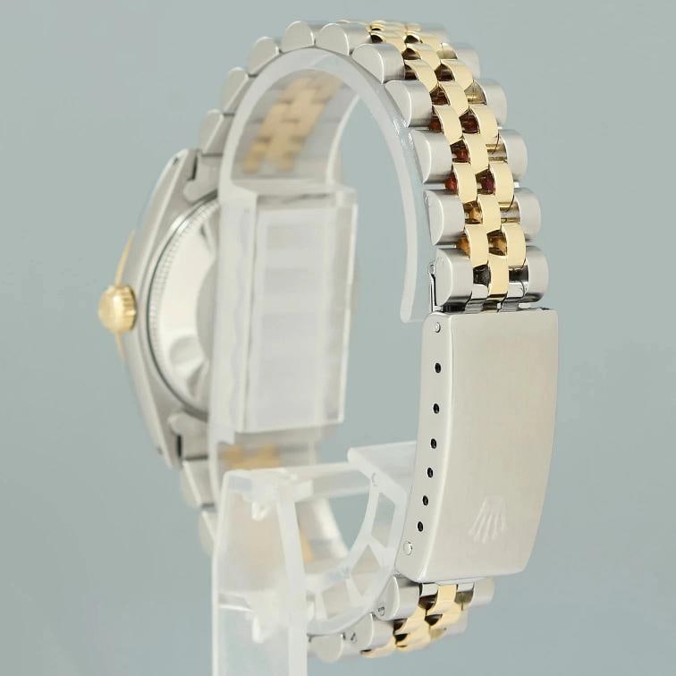 2018 RSC PAPERS Ladies Rolex 68273 Two Tone Gold White Roman Steel 31mm Watch - 6