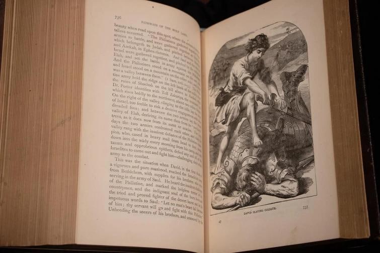 James McCabe / 1875 Pathways of the Holy Land Jerusalem Israel Jesus God Fine - 12