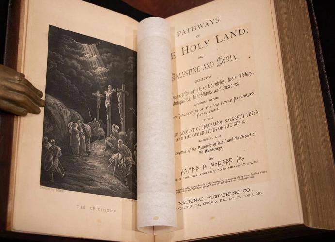 James McCabe / 1875 Pathways of the Holy Land Jerusalem Israel Jesus God Fine - 6