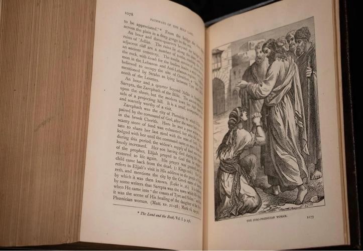 James McCabe / 1875 Pathways of the Holy Land Jerusalem Israel Jesus God Fine - 9