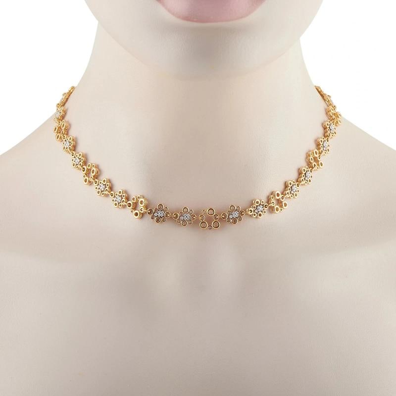 Roberto Coin 18K Rose Gold 1.05ct Diamond Necklace RC22-061926 - 2