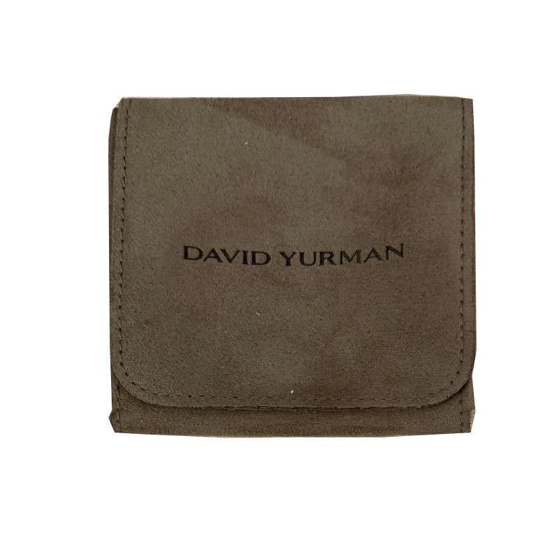David Yurman Yellow Gold & Sterling Silver 5mm Crossover Bracelet - 5