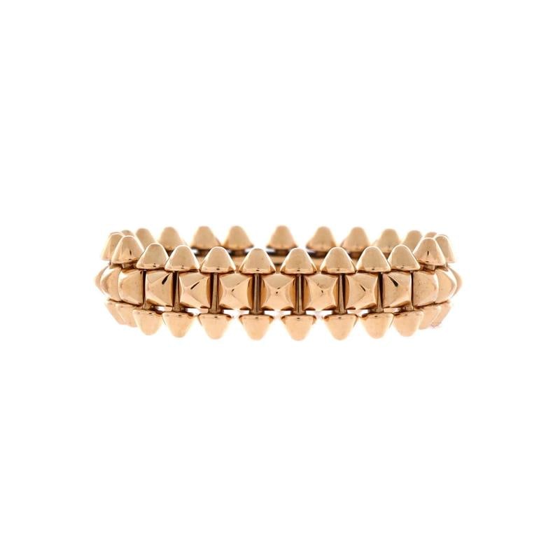 Cartier Clash de Cartier Ring 18K Rose Gold Small: Condition: Pre-owned - Good,Brand: Cartier,Main Stone: Unknown,Metal: 18K Yellow Gold,Metal Purity: 18K,Ring Size: 10 - 62,Type: Ring,Color: Rose Gold,Style: 18K Rose Gold,Material: 18K Rose Gold