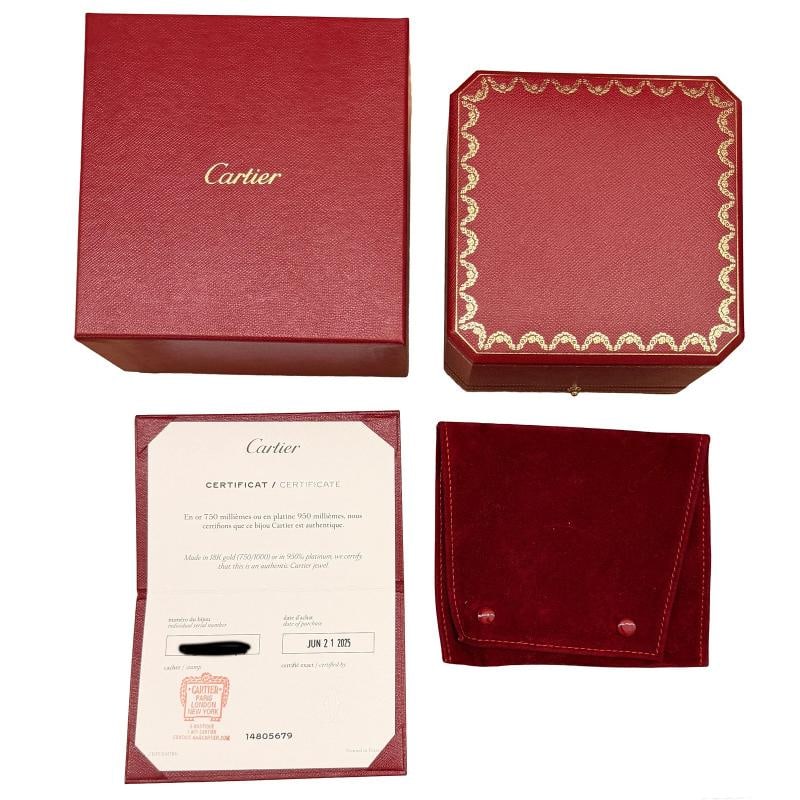 Cartier Yellow Gold Diamond Small Model Love Bracelet - 5