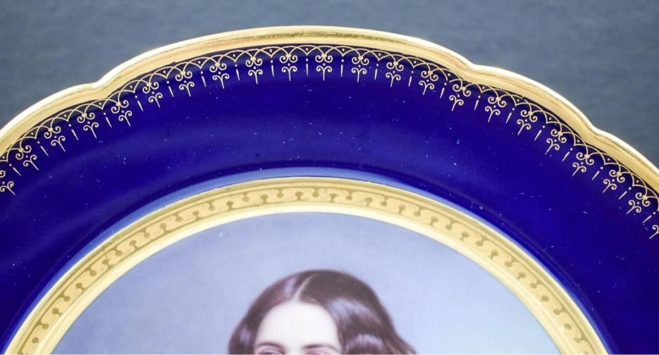 Incredible Franz Xaver Thallmaier Hand Painted Cabinet Plate Meissen, Quality - 3