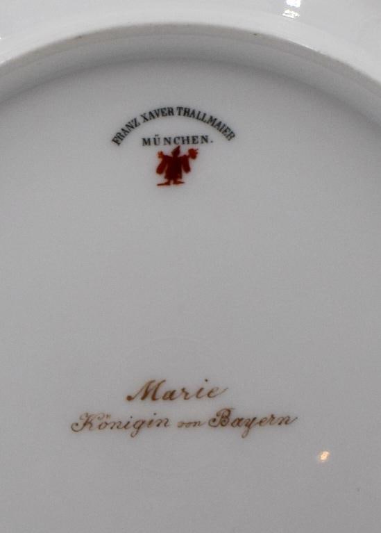 Incredible Franz Xaver Thallmaier Hand Painted Cabinet Plate Meissen, Quality - 6