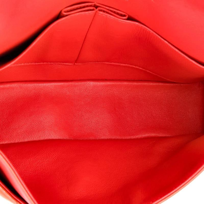 Chanel Classic Double Flap Bag Quilted Patent Medium - 5