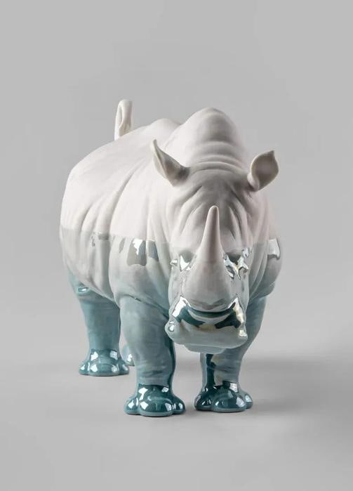 LladrÃƒÂ² Rhinoceros Sculpture Underwater Limited Ed Ref. 01009739 - Official - 4