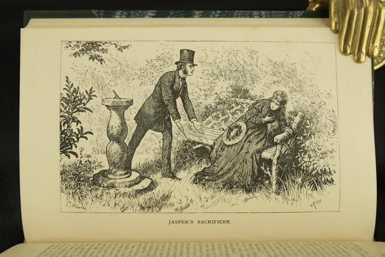 Charles Dickens / The Mystery of Edwin Drood 1st Edition 1870 - 16