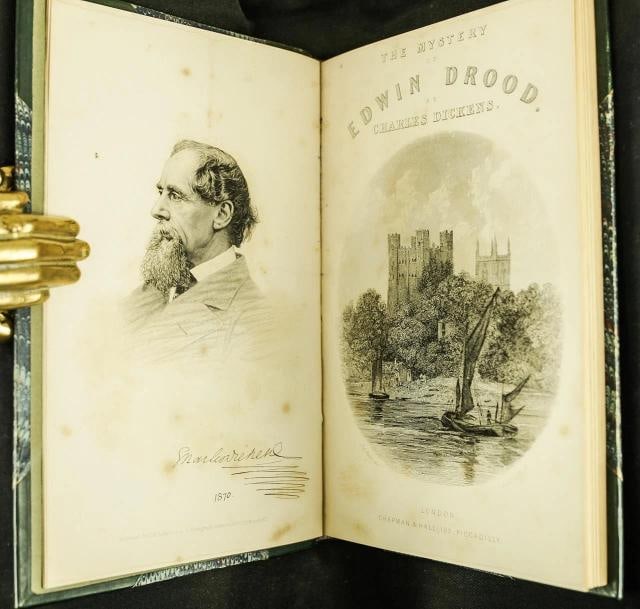 Charles Dickens / The Mystery of Edwin Drood 1st Edition 1870 - 8
