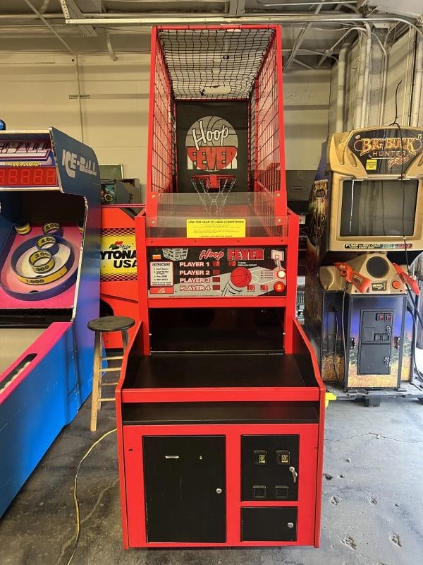 HOOPS FEVER BASKETBALL MACHINE by ICE (Excellent) *RARE* (1 of 5)