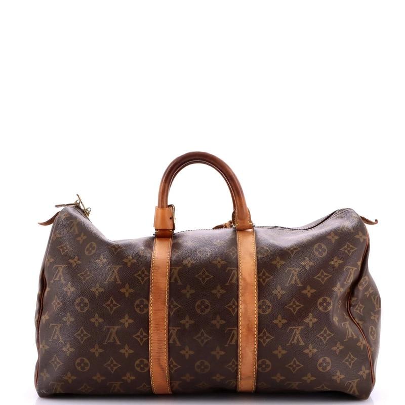 Louis Vuitton Keepall Bag Monogram Canvas 45 - 3