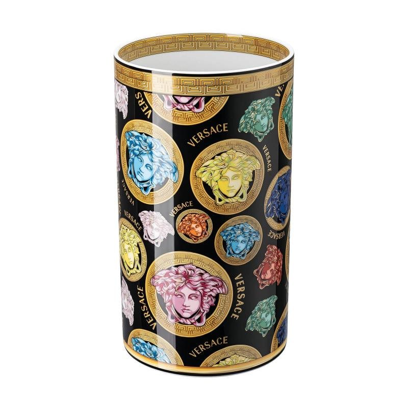 Versace Rosenthal Medusa Amplified Multicolour Vase 30 cm(11.81")-Official (1 of 2)