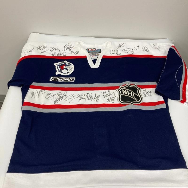 2000 NHL All Star Game Team Signed Authentic Jersey PSA DNA & Beckett COA - 2