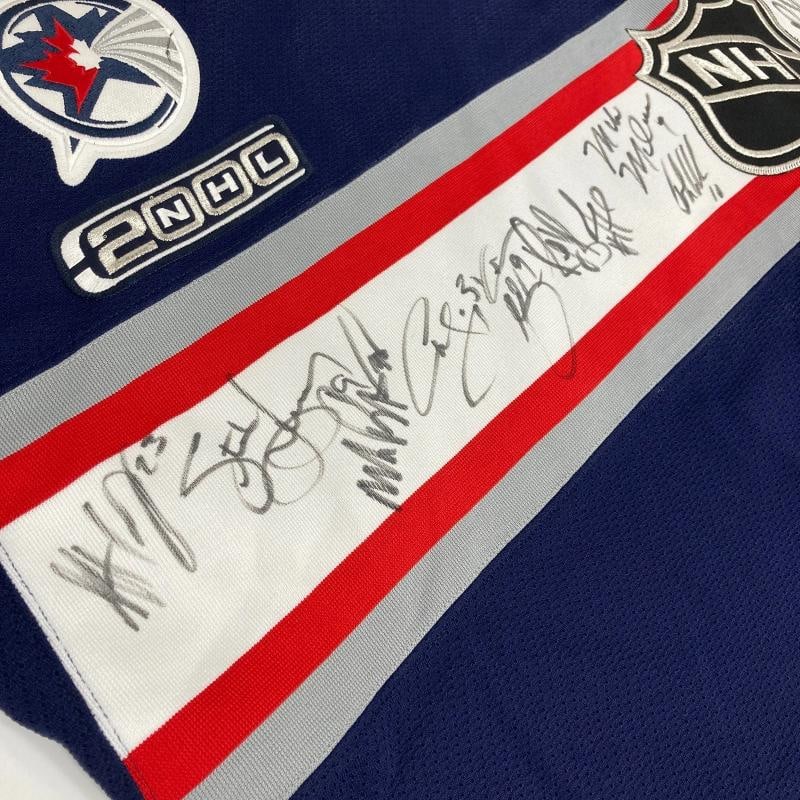2000 NHL All Star Game Team Signed Authentic Jersey PSA DNA & Beckett COA - 7