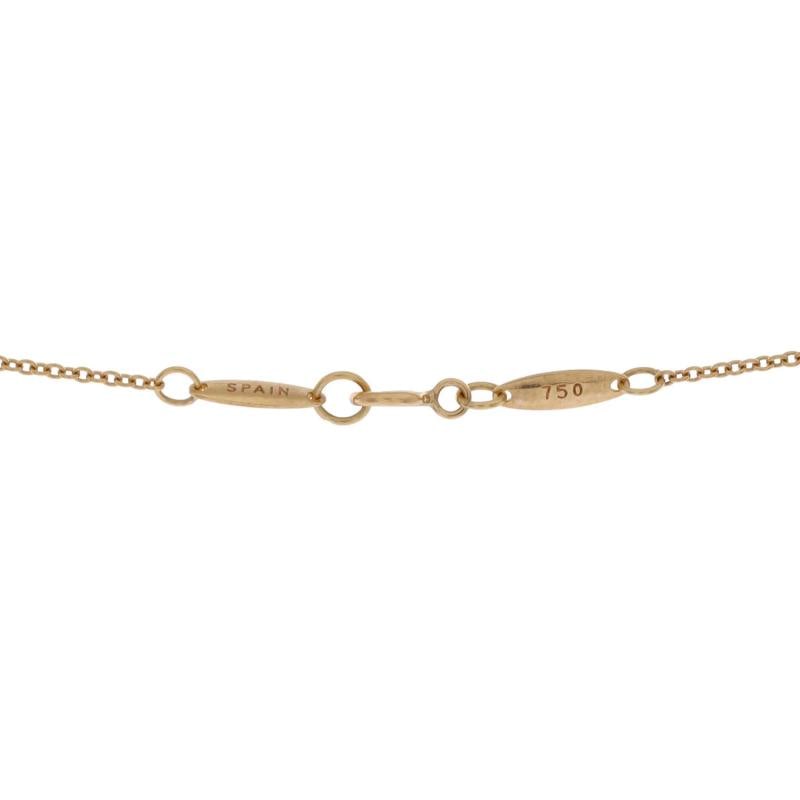 Tiffany & Co. Elsa Peretti Open Heart Pendant Necklace 18K Yellow Gold 16mm - 3