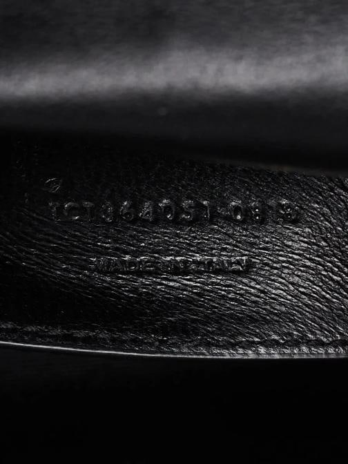 Yves Saint Laurent Black Leather Studded Medium Kate Bag - 10