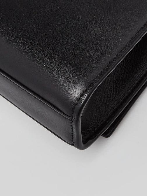 Yves Saint Laurent Black Leather Studded Medium Kate Bag - 4