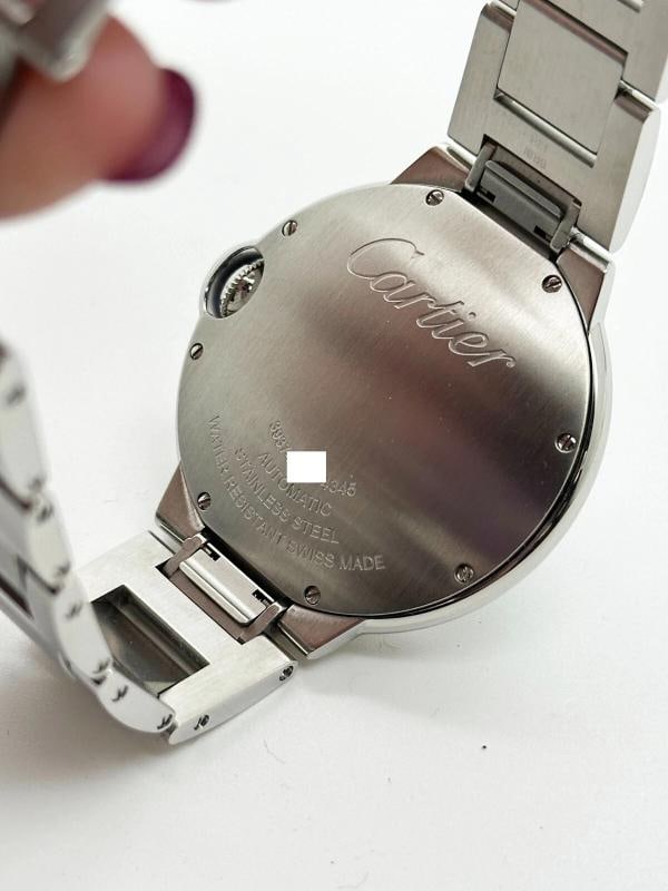 2023 Cartier WSBB0060 Ref 4345 Ballon Bleu Black Dial Stainless Steel Box Paper - 6