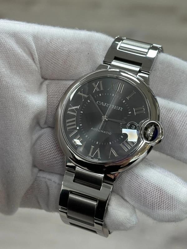 2023 Cartier WSBB0060 Ref 4345 Ballon Bleu Black Dial Stainless Steel Box Paper - 7