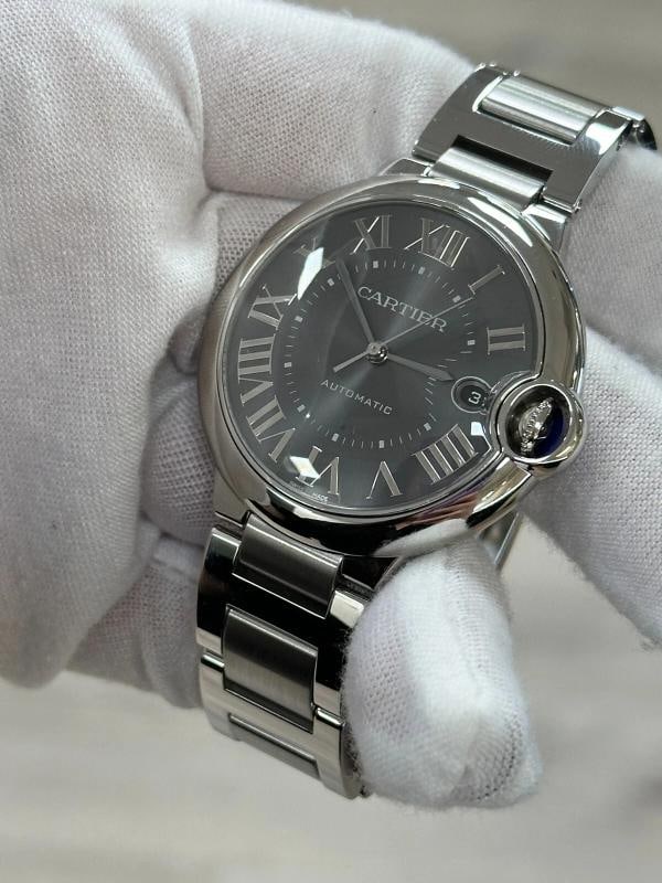2023 Cartier WSBB0060 Ref 4345 Ballon Bleu Black Dial Stainless Steel Box Paper - 8