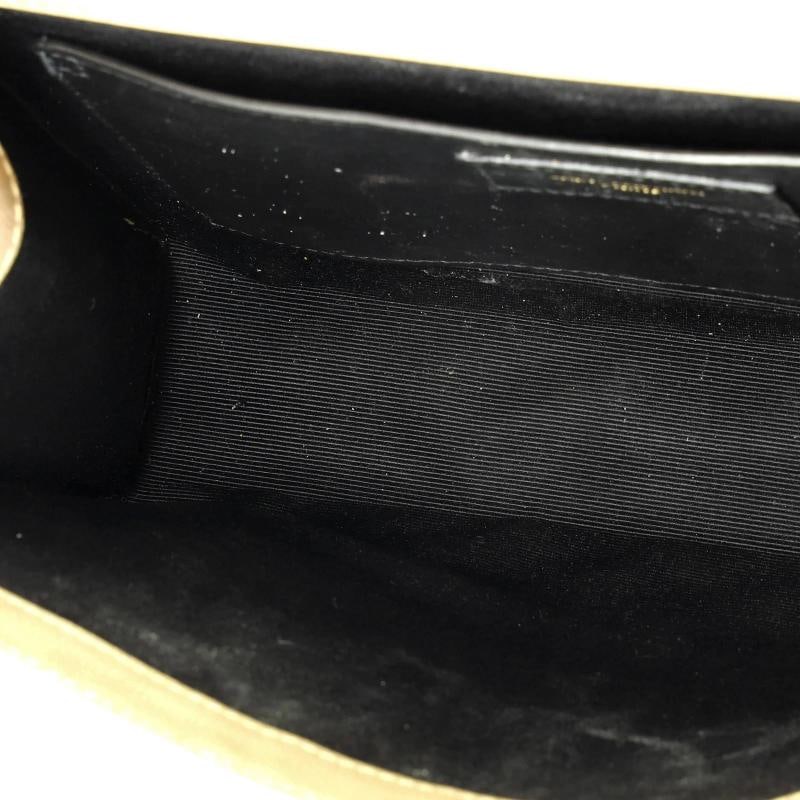 Saint Laurent Classic Monogram Envelope Satchel Mixed Matelasse Leather Medium - 5