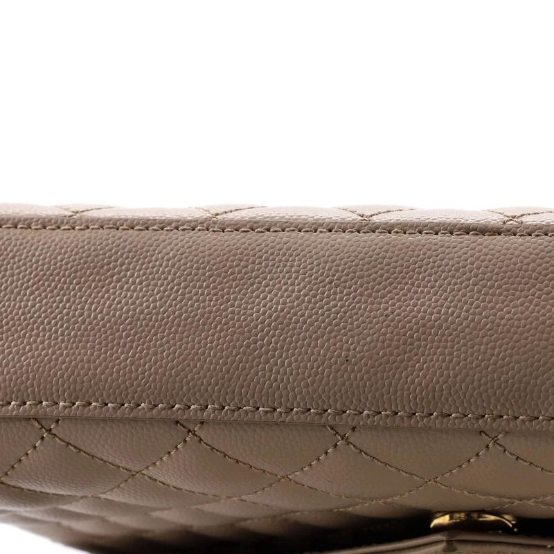 Saint Laurent Classic Monogram Envelope Satchel Mixed Matelasse Leather Medium - 7