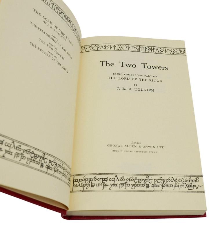 Lord of the Rings ~ J. R. R. Tolkien ~ First British Edition ~ 15/12/11 ~ 1st - 10