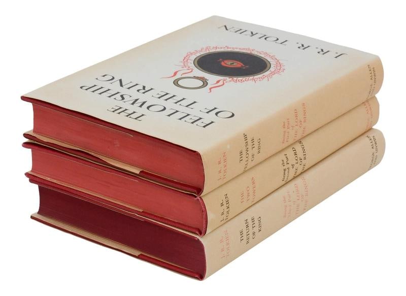 Lord of the Rings ~ J. R. R. Tolkien ~ First British Edition ~ 15/12/11 ~ 1st - 3
